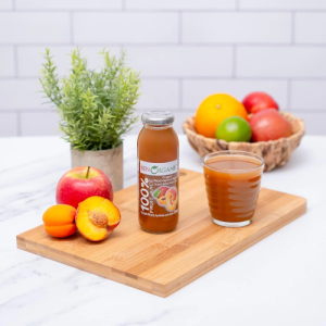 Organik Kayısı-Şeftali-Elma Suyu 250 ml