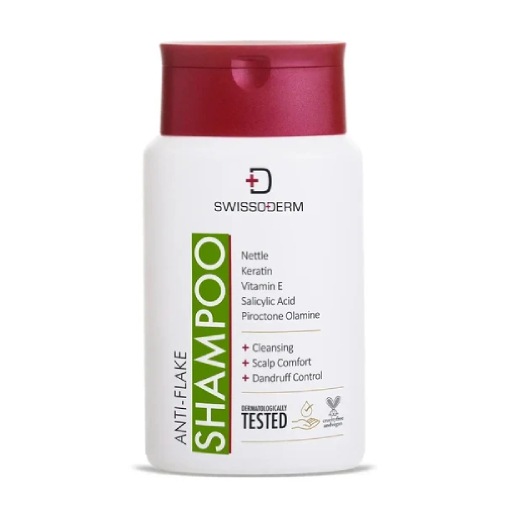 SWISSODERM Doğal İçerikli Kepek Karşıtı Şampuan - 300 ml