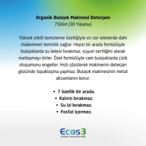 Bulaşık Makinesi Deterjanı (750 ml)
