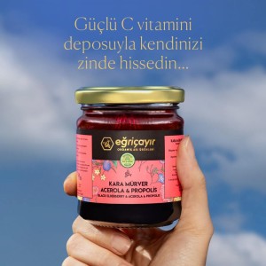 Kara Mürver, Acerola ve Propolis Karışımı 225 gr