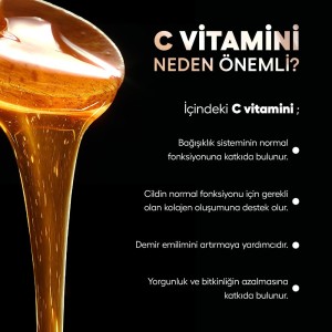Ham Çiçek Balı + Vitamin C (450 gr)