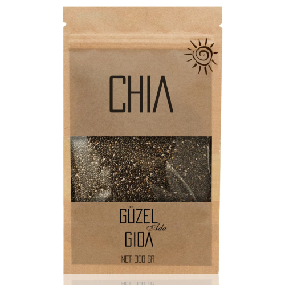 Chia tohumu 300 gr paket, katkısız