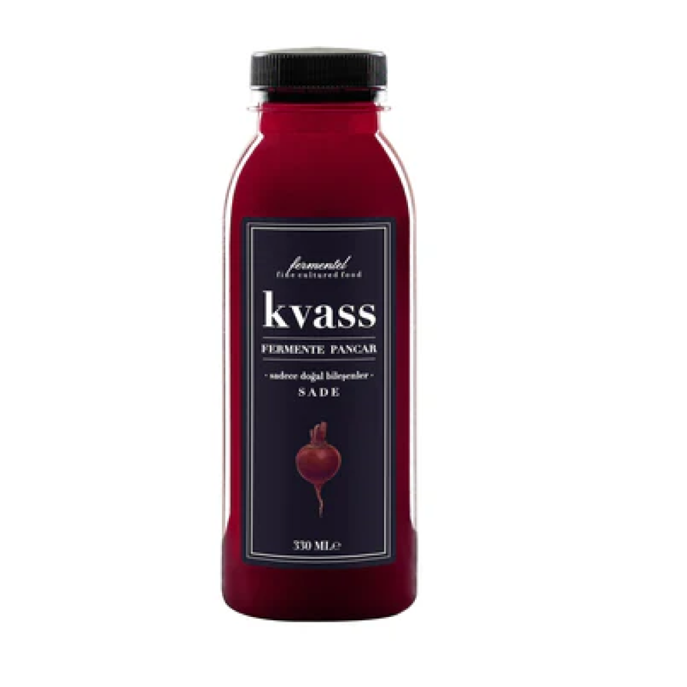 Fermente Pancar Kvass Acılı 330 ml | Nisa Organik