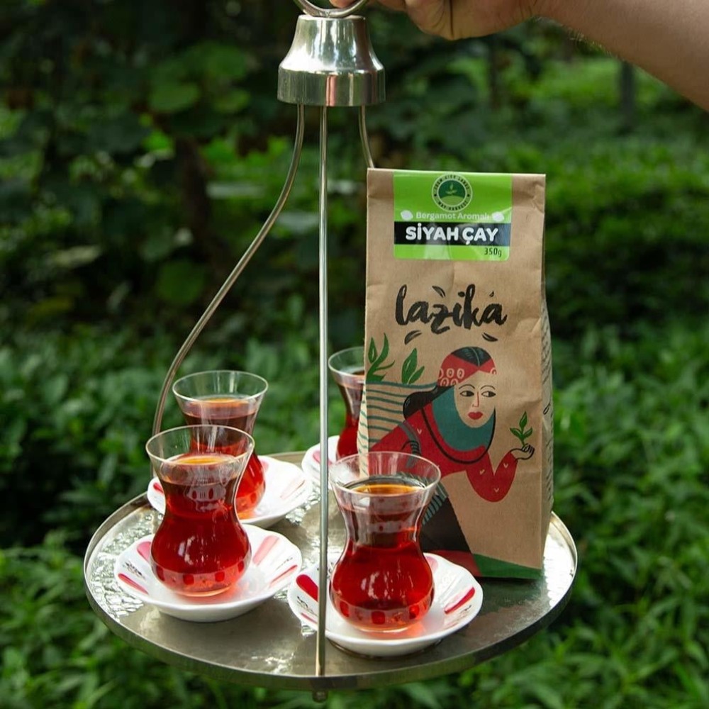 Lazika bergamotlu siyah çay paketi, doğal bergamot aromalı taze dökme çay