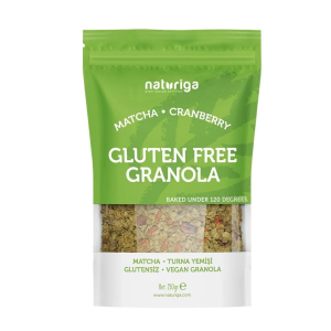 Glutensiz Matcha & Cranberry Granola