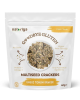 Naturiga unsuz tohum kraker sade 40 gr paket, glutensiz tahılsız vegan sade tohum krakeri