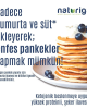 Naturiga ketojenik pankek karışımı paket, glutensiz tahılsız vegan keto pankek harcı