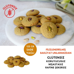Bol Antep Fıstıklı Baklava Kurabiyesi (125 gr)