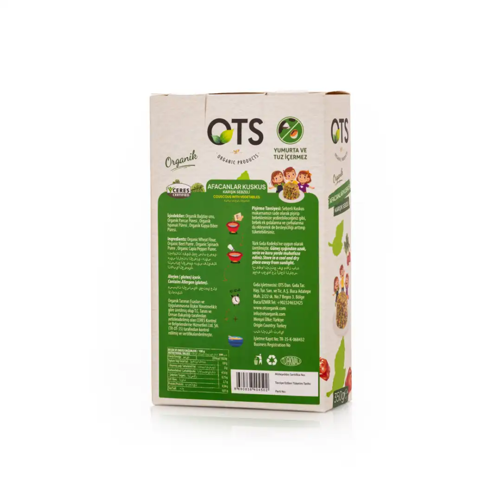 OTS Sebzeli Kuskus Makarna 350 GR