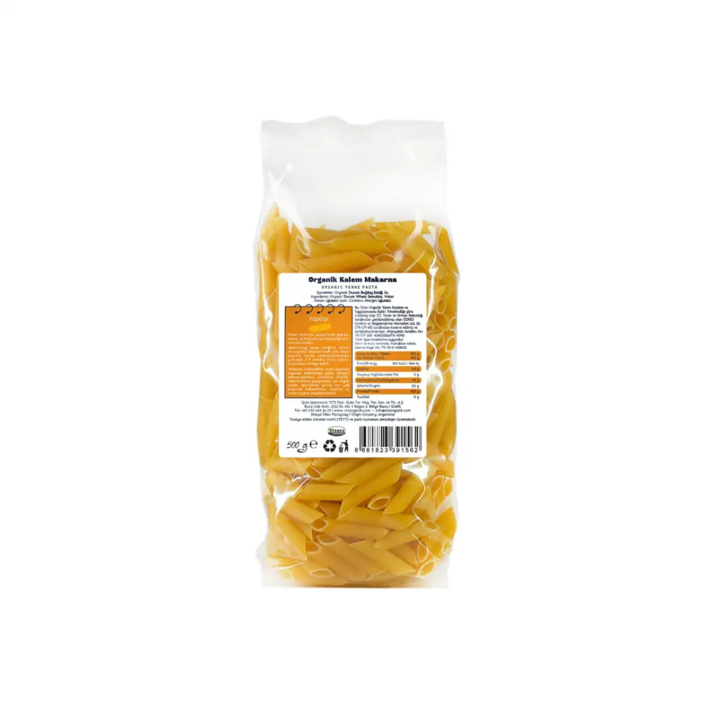 OTS Organik Kalem Makarna 500 GR