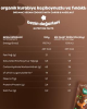 Organik keçiboynuzlu ve fındıklı kurabiye 55 gr paket, vegan glutensiz sağlıklı atıştırmalık