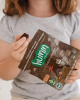 Organik kakaolu ve fındıklı kek 30 gr paket, glutensiz vegan mini kek