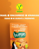 Organik mangolu mini küpler 30 gr paket, glutensiz vegan atıştırmalık