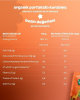 Organik portakallı kurabiye 55 gr paket, vegan glutensiz meyveli kurabiye