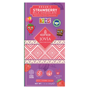 Sütlü Çilekli Kids Çikolata 40 GR