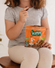 Organik havuçlu ve tarçınlı kek 30 gr, glutensiz vegan mini kek