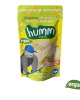 Organik muzlu mini küpler 30 gr paket, glutensiz vegan meyve atıştırmalığı