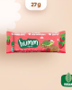 Organik çilekli ve fındıklı yulaf bar 27 gr, vegan glutensiz atıştırmalık