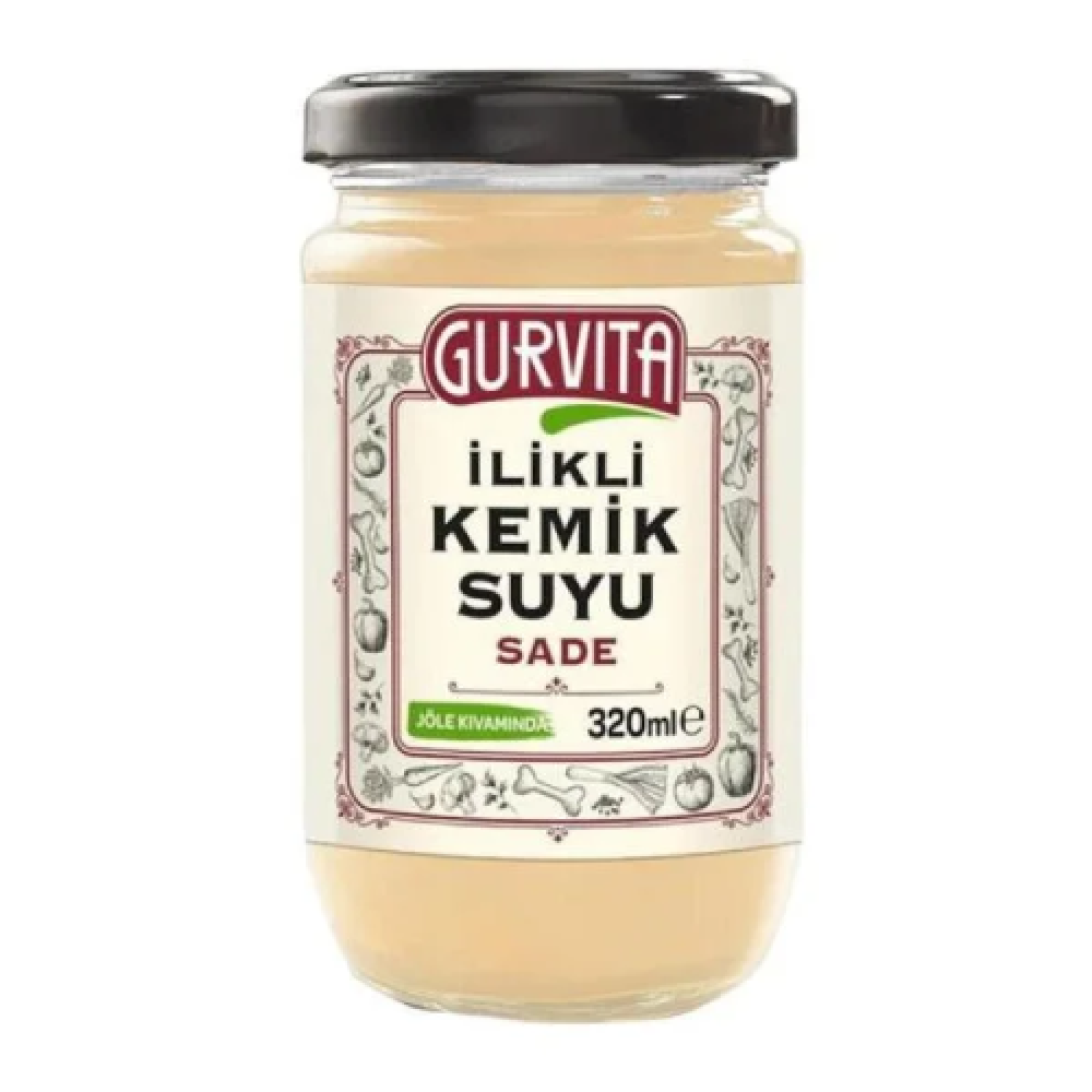 Dana ilikli kemik suyu sade 320 ml , katkısız