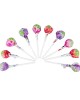 Mom organik lolipop karışık meyveli 3'lü, C vitaminli doğal organik çocuk şekeri