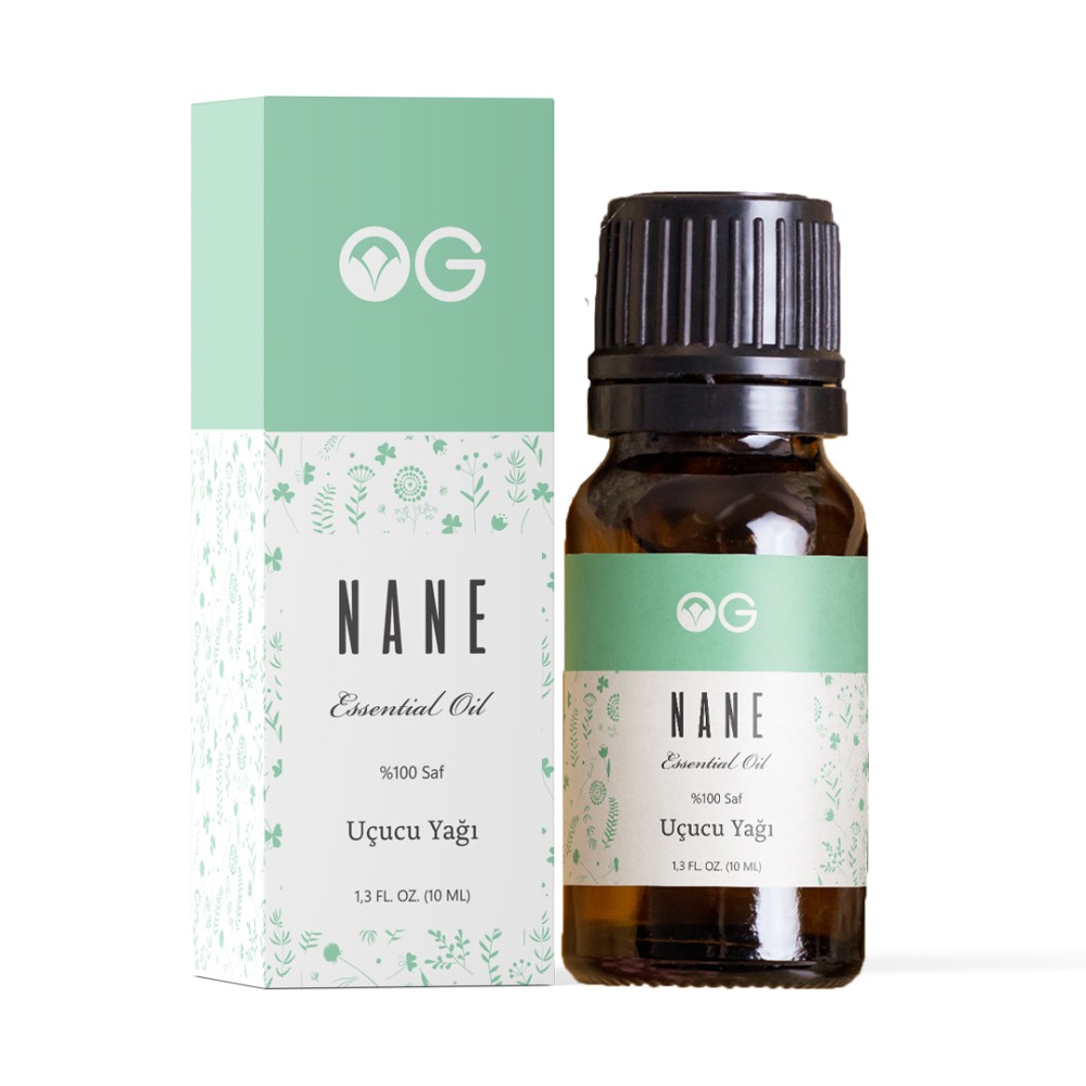 Nisa Organik 10 ML Saf Nane Uçucu Yağı Cam Şişe