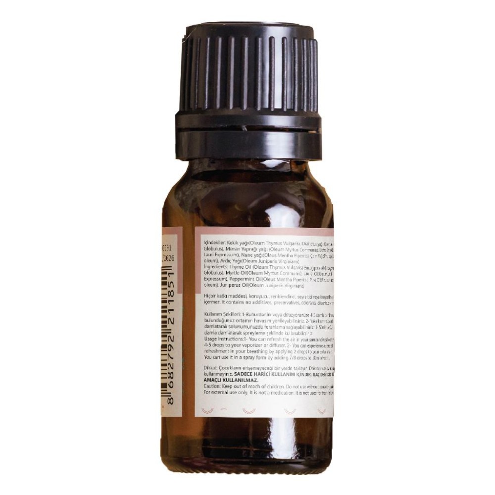 OG Store Air Guard uçucu yağ karışımı 10 ml şişe, hava temizleyici aromaterapi yağı