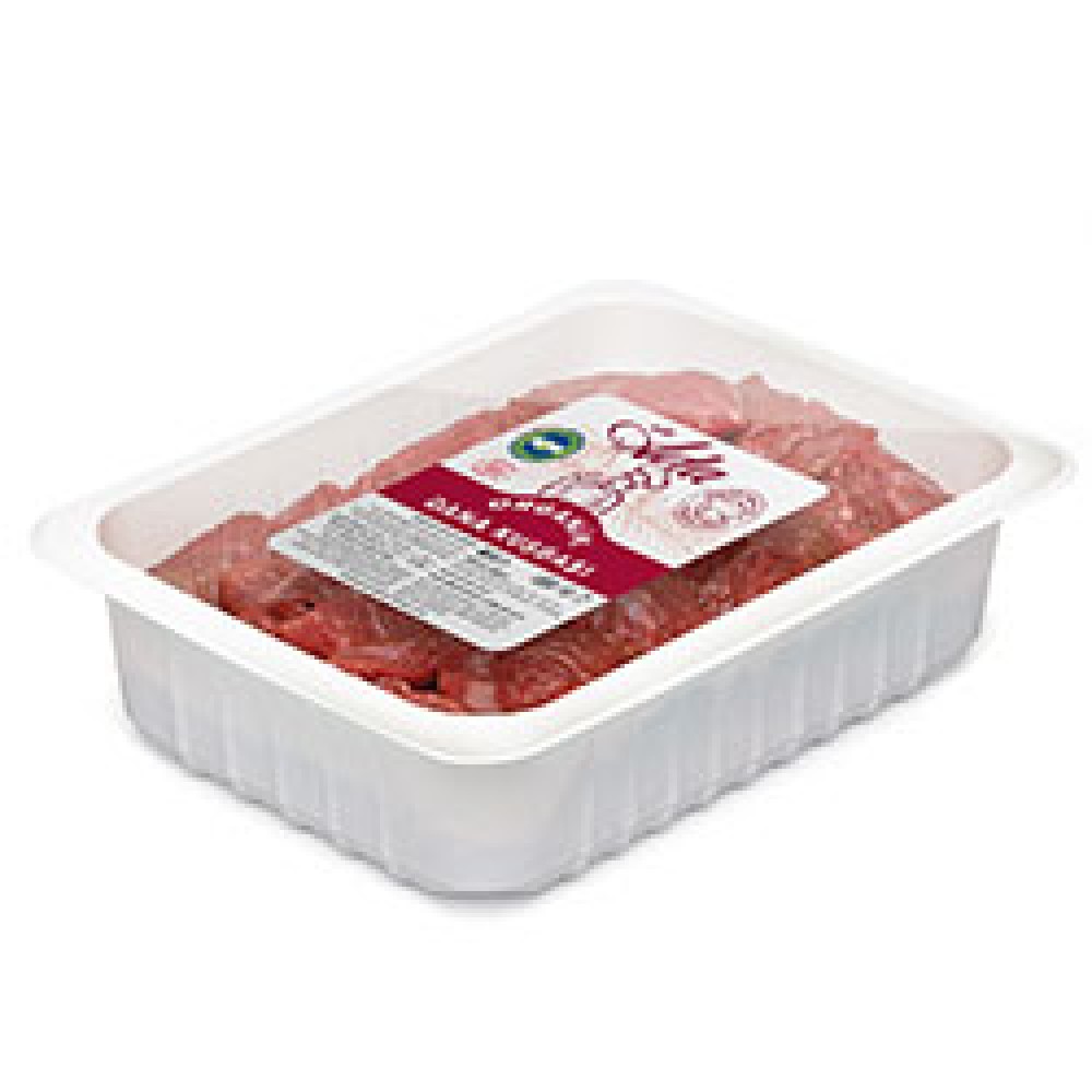 Organik dana kuşbaşı 500 gr paket, Elta-Ada çiftliği mera besisi hormon antibiyotiksiz
