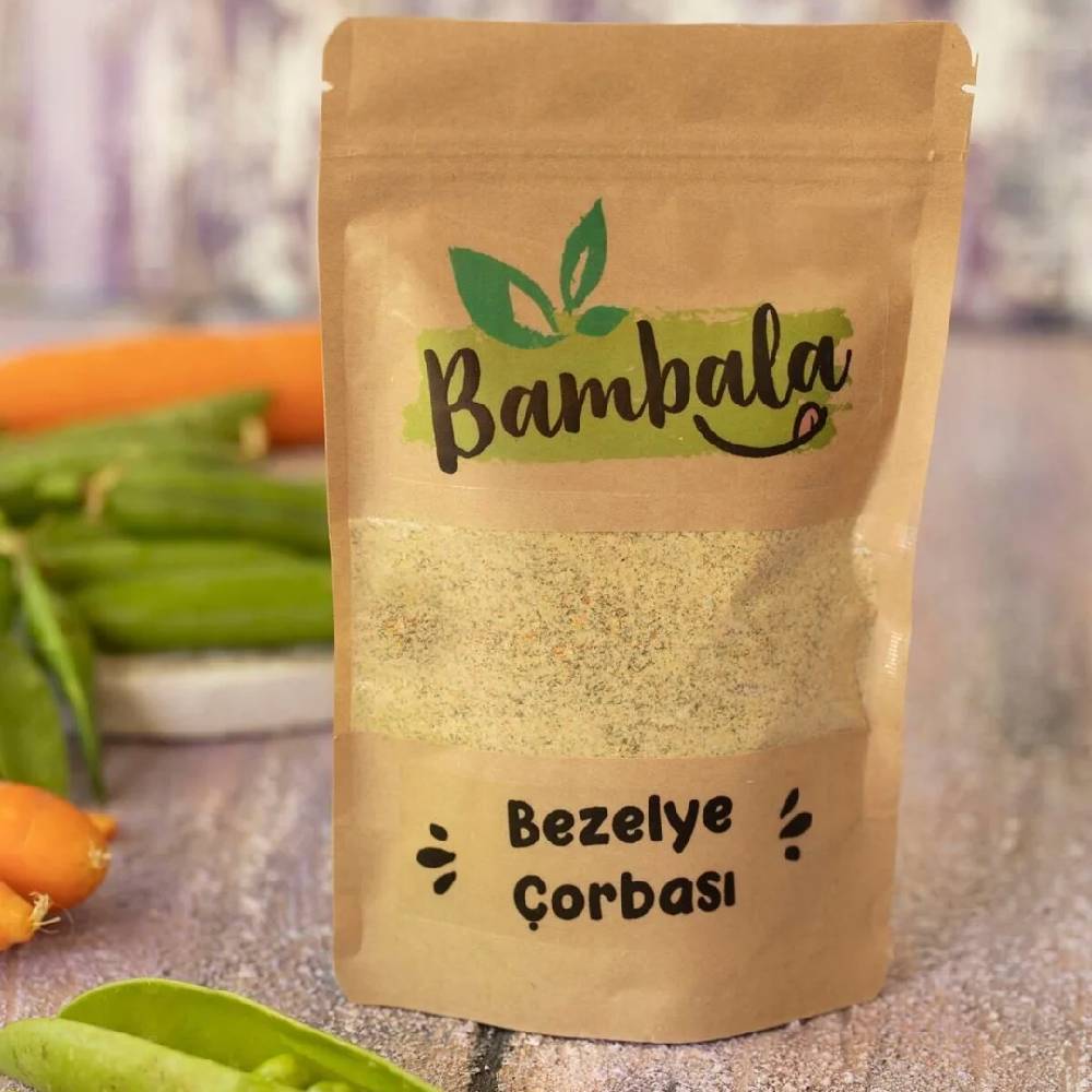 Bambala bezelye çorbası 125gr – katkısız, koruyucusuz, doğal içerikli hazır çorba