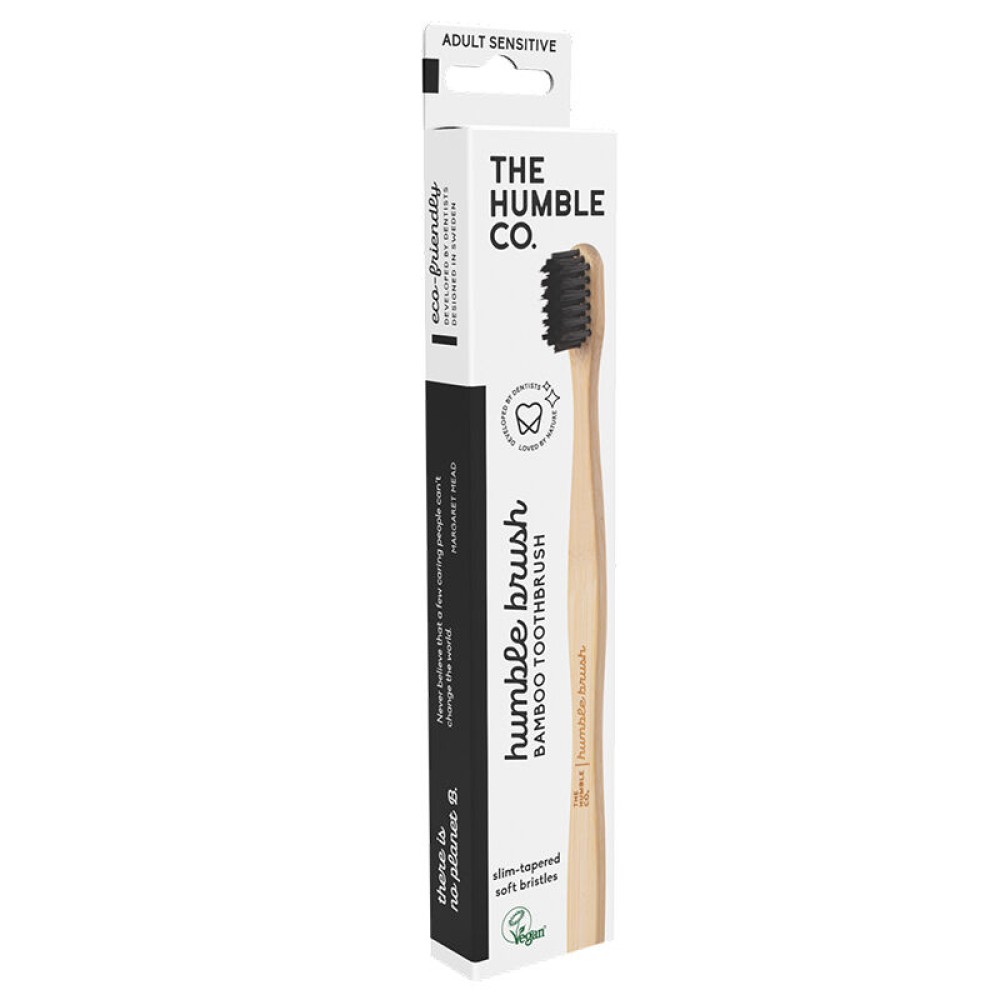 Humble Brush Ultra Soft Siyah Ekstra Yumuşak Bambu Diş Fırçası
