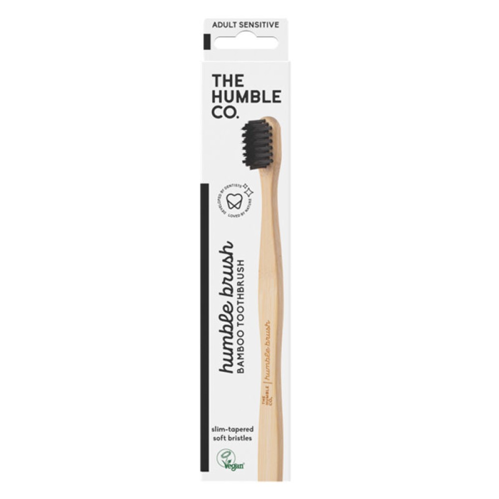 Humble Brush Ultra Soft Siyah Ekstra Yumuşak Bambu Diş Fırçası