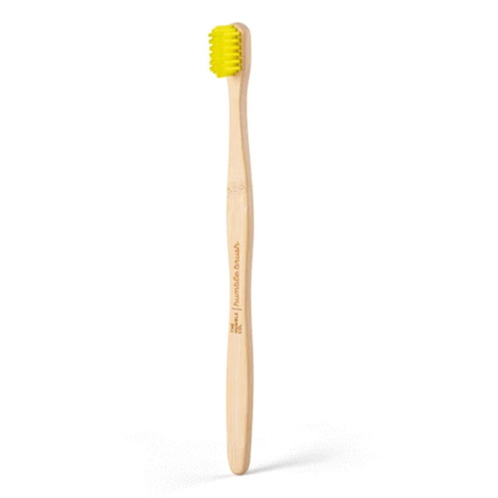Humble Brush Ultra Soft Sarı Ekstra Yumuşak Bambu Diş Fırçası