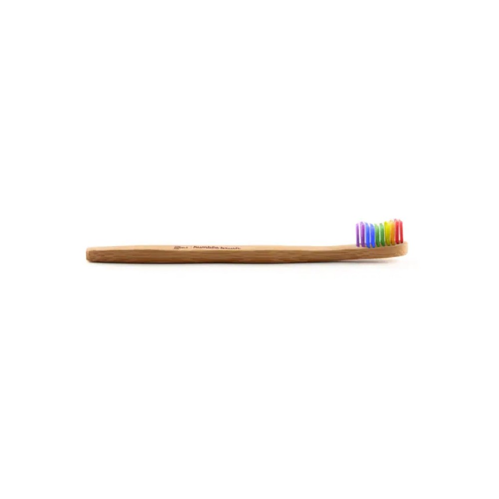 Humble Brush Kids Ultra Soft Gökkuşağı Renkli Bambu Çocuk Diş Fırçası