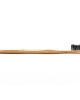 Humble Brush Siyah Yumuşak Yetişkin Diş Fırçası Doğada Çözünür Bambu Saplı