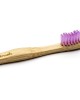 Humble Brush Lila Yumuşak Çocuk Diş Fırçası Doğada Çözünür Bambu Saplı