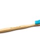 Humble Brush Mavi Yumuşak Çocuk Diş Fırçası Doğada Çözünür Bambu Saplı