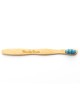 Humble Brush Mavi Yumuşak Çocuk Diş Fırçası Doğada Çözünür Bambu Saplı