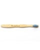 Humble Brush Mavi Yumuşak Çocuk Diş Fırçası Doğada Çözünür Bambu Saplı