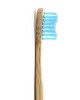 Humble Brush Mavi Yumuşak Çocuk Diş Fırçası Doğada Çözünür Bambu Saplı