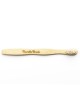 Humble Brush Beyaz Yumuşak Çocuk Diş Fırçası Doğada Çözünür Bambu Saplı