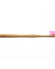 Humble Brush Lila Yumuşak Yetişkin Diş Fırçası Doğada Çözünür Bambu Saplı