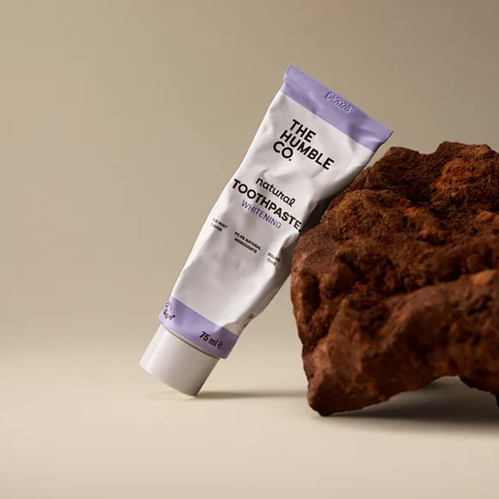 The Humble Co. Natural 75 ML Beyazlatıcı Etkili Doğal Diş Macunu Alüminyum Tüp