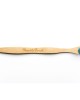 Humble Brush Mavi Dil Fırçası Doğada Çözünür Bambu Saplı