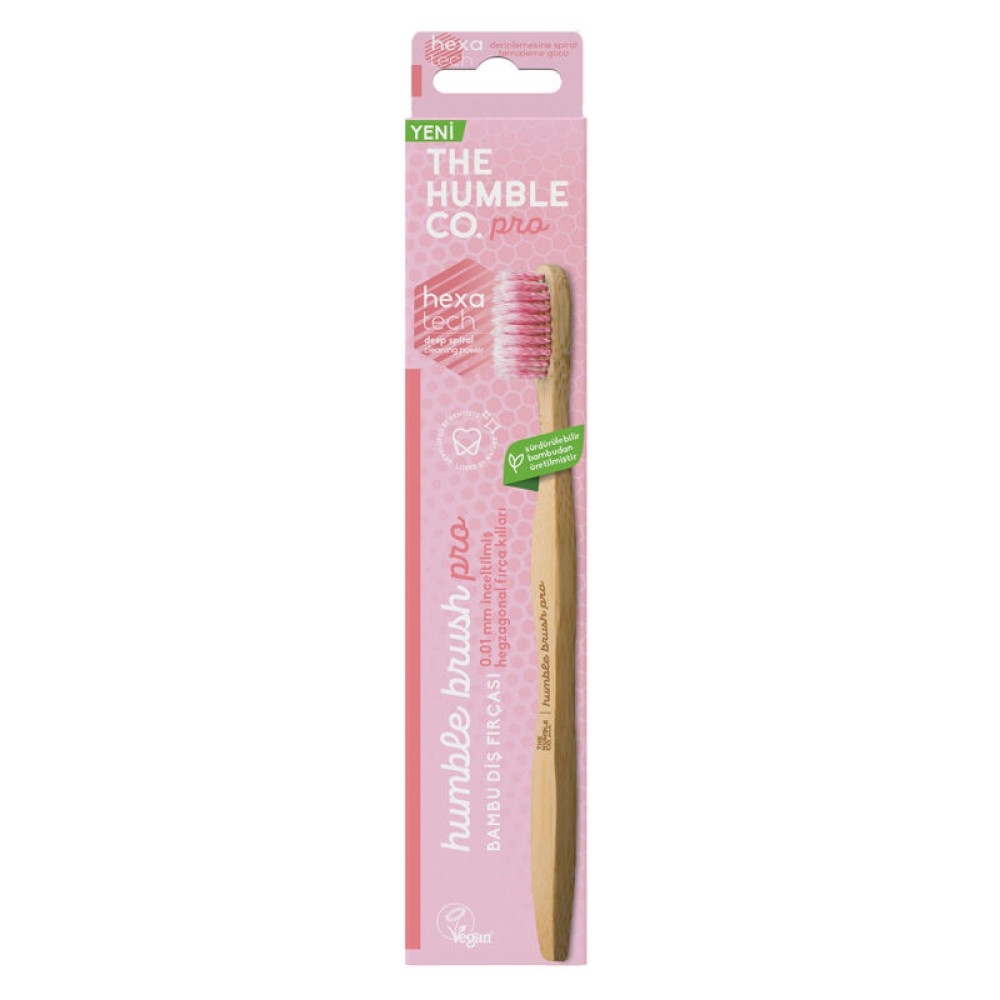 Humble Brush Pro Hexa Tech 0.01 mm Lila Hassas Diş Fırçası