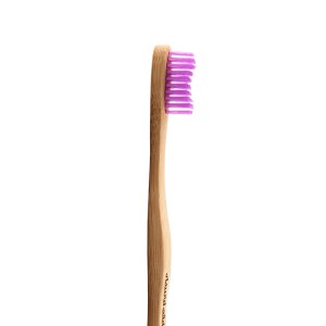 Ekolojik Bambu Diş Fırçası (Yetişkin Orta-Sert, Lila)