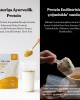 Naturiga ayurvedik protein karışımı 250 gr paket, bitkisel vegan protein tozu ashwagandha zerdeçal karışımı