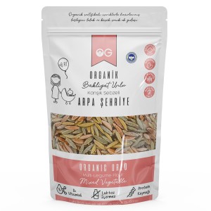 Karışık Sebzeli & Bakliyat Unlu Arpa Şehriye (250 GR)
