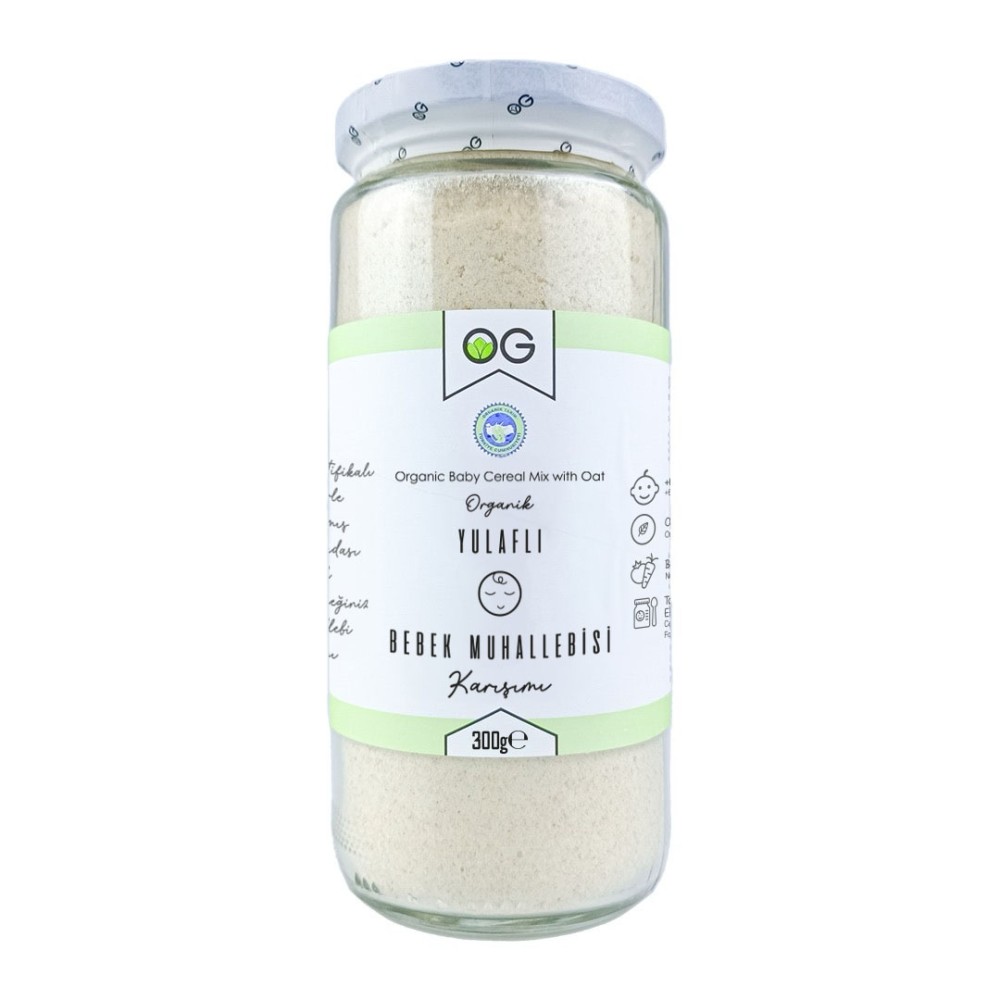 Nisa Organik 300 GR Organik Yulaflı Bebek Muhallebisi Karışımı Ambalajı