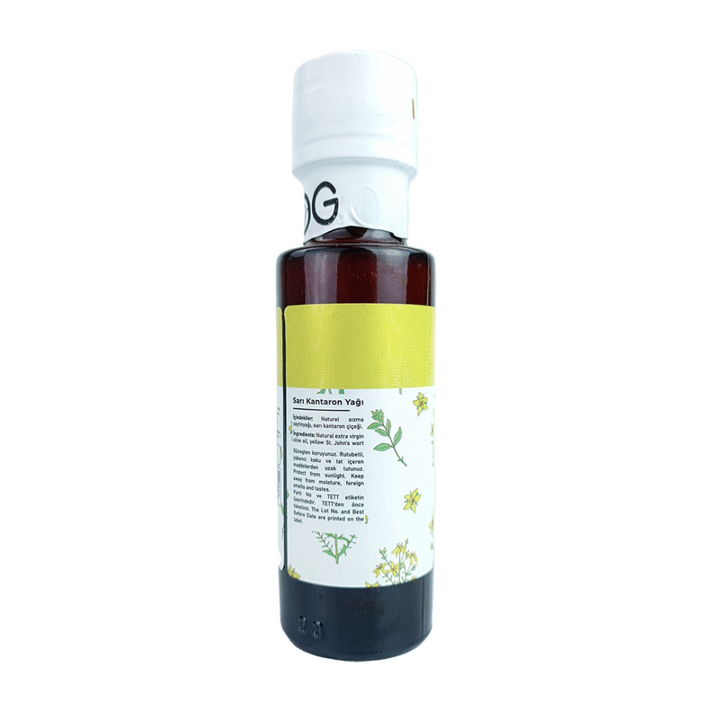 Nisa Organik 100 ML Sarı Kantaron Yağı Şişesi