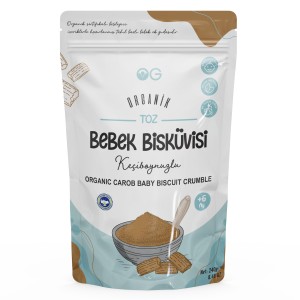Keçiboynuzlu Toz Bebek Bisküvisi 240 Gr +6 Ay