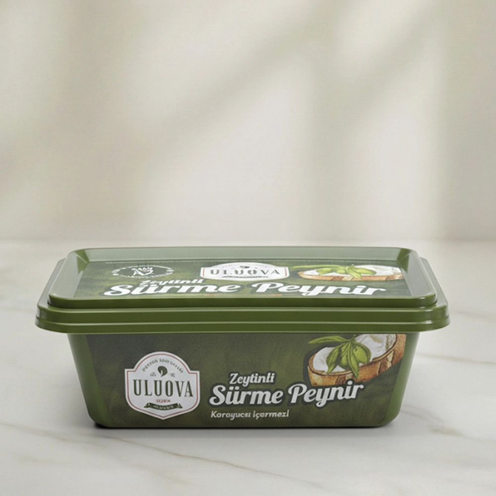 Uluova 180 GR A2 Sütlü Zeytin Parçacıklı Sürme Peynir Kasesi